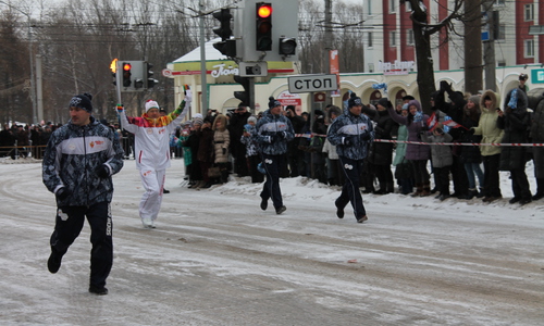 Олимпийский огонь глазами чепчан