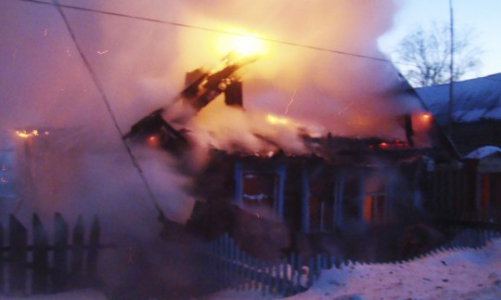 Бабушка заживо сгорела в огне