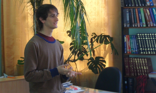 В Кирово-Чепецке аргентинец обучал школьников английскому языку