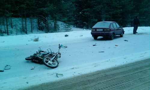 Подростка на мопеде сбил водитель "Оды"