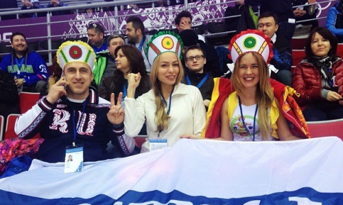 Чепчанка Екатерина Реутова сплясала в кокошнике на Олимпиаде в Сочи (видео)