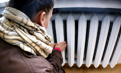 В Чепецке на Юбилейной жители замерзают