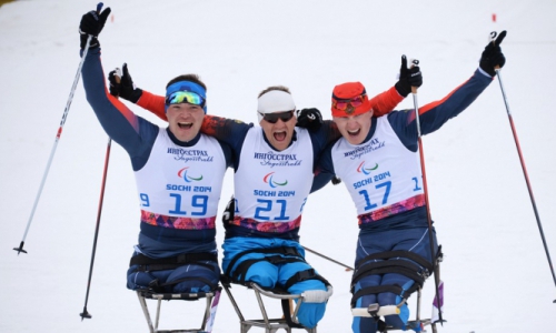 Русские идут: наши биатлонисты заняли весь пьедестал почета на Паралимпиаде в Сочи