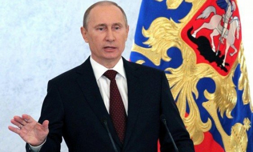 Прямая трансляция: Путин о присоединении Крыма к России