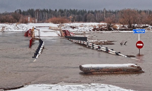 Движение через Чепцу перекроют