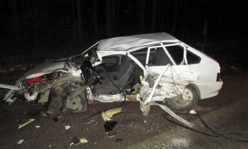 В Кирово-Чепецком районе крупная авария: столкнулись три автомобиля