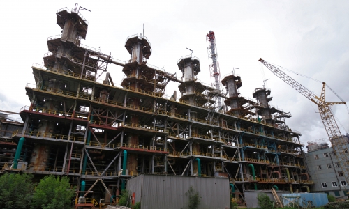 В цехе азотной кислоты ЗМУ КЧХК начался ремонт