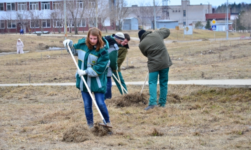 А ты выйдешь на субботник?