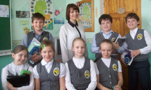 К чепецким гимназистам приехала гостья из Германии (ФОТО)