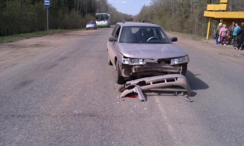 В аварии в Кирово-Чепецком районе пострадал ребенок