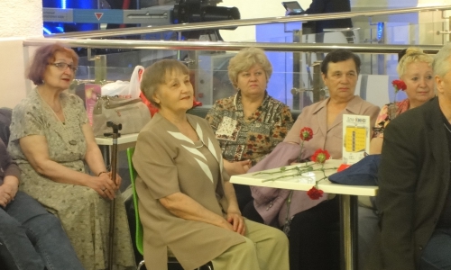 В КЦ "Киномакс" прошел благотворительный показ фильма ветеранам (фото и видео)