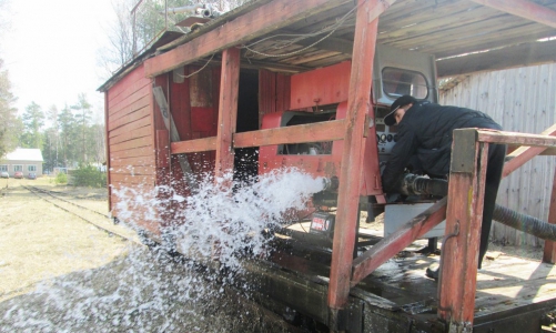 Как чепецкие огнеборцы готовятся к сезону (ФОТО)