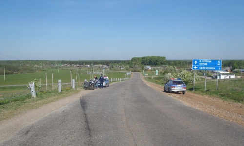 В Чепецке с мотоцикла слетел житель Удмуртии