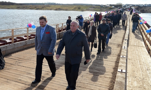 Когда откроют мост на Каринторф?