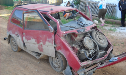 В Кирово-Чепецком районе ОКА свалилась в кювет