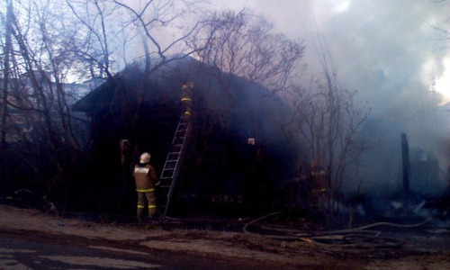 В Кирово-Чепецком районе сгорел жилой дом