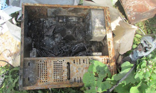 В Кирово-Чепецком районе взорвался компьютер