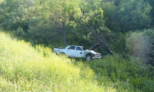 В Кирово-Чепецком районе авто вылетело в кювет