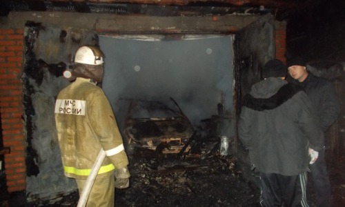 В Кирово-Чепецке ночью снова сгорел автомобиль