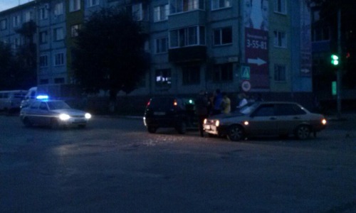 ДТП в Кирово-Чепецке: от удара у машины выбило стекло