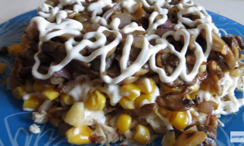 Рецепт дня: салат «Богатый»