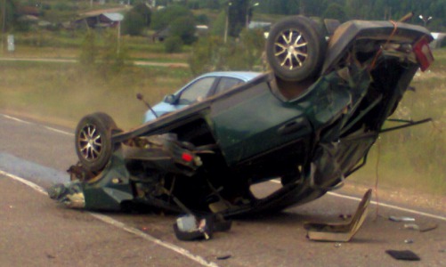 ДТП в Кирово-Чепецком районе: автомобиль не восстановить, водитель чудом остался жив