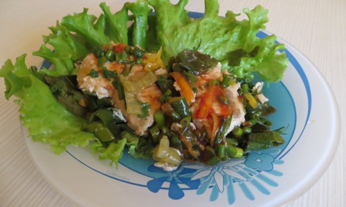 Рецепт дня: рыба «Морская волна»