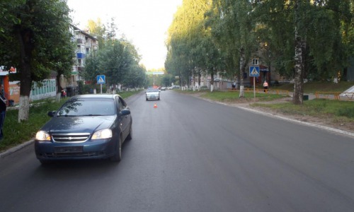 В Кирово-Чепецке на проспекте Мира иномарка сбила мужчину на пешеходном переходе