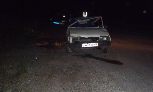 В Кирово-Чепецке на улице Производственной перевернулась "восьмерка" 