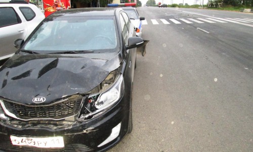 У поста ДПС в Кирово-Чепецке произошло тройное ДТП