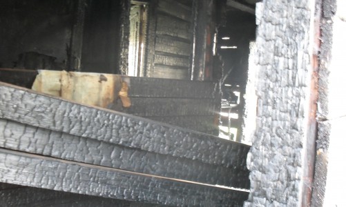 В Кирово-Чепецком районе серьезно обгорел садовый дом