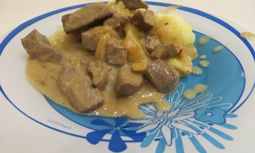 Рецепт дня: нежная печень