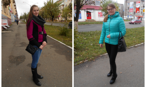 Мода  улиц Чепецка: пальто или куртка?