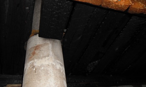 В Кирово-Чепецком районе сгорела баня