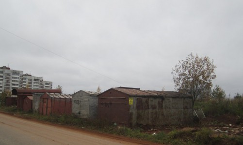 В Кирово-Чепецке сносить гаражи на улице Победы будут весной