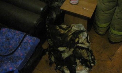 В Кирово-Чепецке едва не сгорела коммунальная квартира