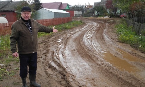 Дорогу в Пригородном Кирово-Чепецкого района сделают только в 2015 году