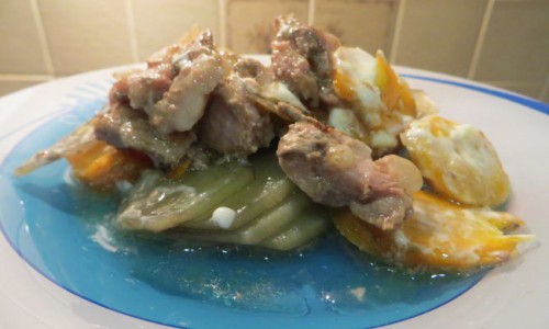 Рецепт дня: свинина в винном соусе