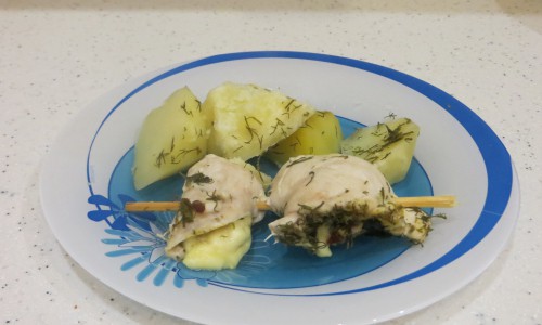 Рецепт дня: рулетики из куриной грудки