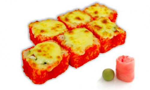 Пробуем новые запеченные роллы от "ЯПОНОМАНИИ"