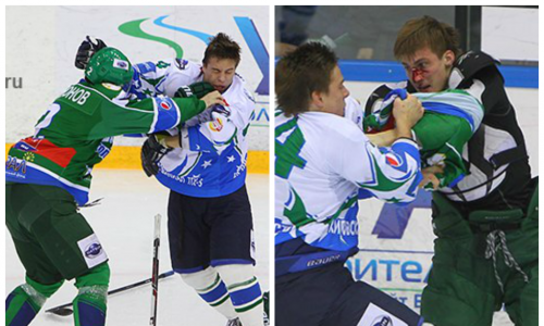 Хоккеист кирово-чепецкой «Олимпии» подрался с уфимским спортсменом
