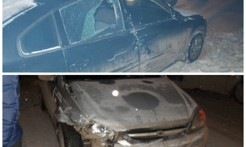 В Чепецке с интервалом в полчаса произошло два ДТП, последствия которых пришлось ликвидировать спасателям