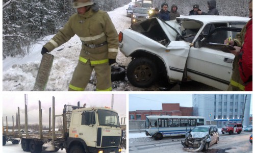 ДТП в Кировской области за минувшие выходные: сбитые пешеходы и пострадавшие водители