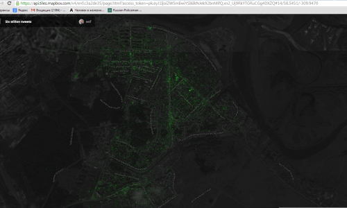 Кирово-Чепецк нанесли на карту твиттов: откуда чепчане твитят чаще всего?