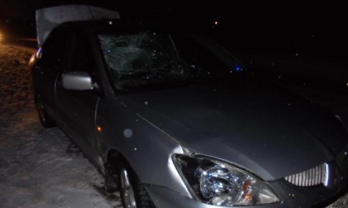 В Кировской области иномарка на смерть сбила пешехода