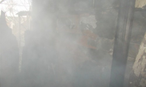 Ночью в Кирово-Чепецком районе сгорела баня