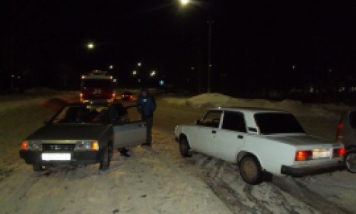 ДТП в Кирово-Чепецке: столкнулись "Девятка" и "Жигули"