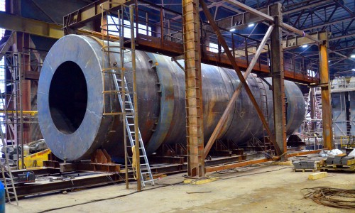 На ЗМУ КЧХК идет замена многотонного агрегата