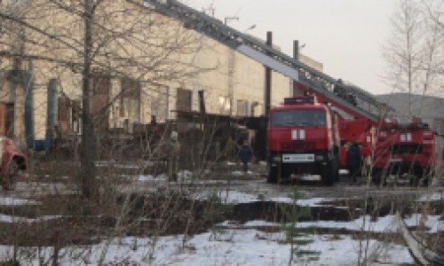 Пожар в Кировской области: сгорело 30 кубометров  пиломатериала