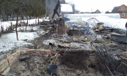 В Кирово-Чепецке в пожаре сгорел человек: тело невозможно опознать